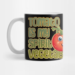 Tomato is My Spirit Vegetable Mug